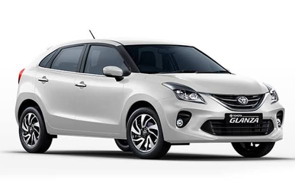 Toyota Glanza rental in Cars category